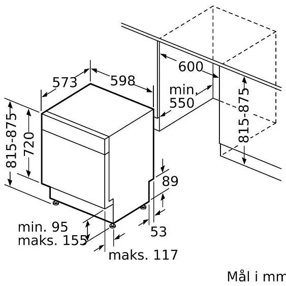 Посудомоечная машина BOSCH SMU2HVW20S — фото