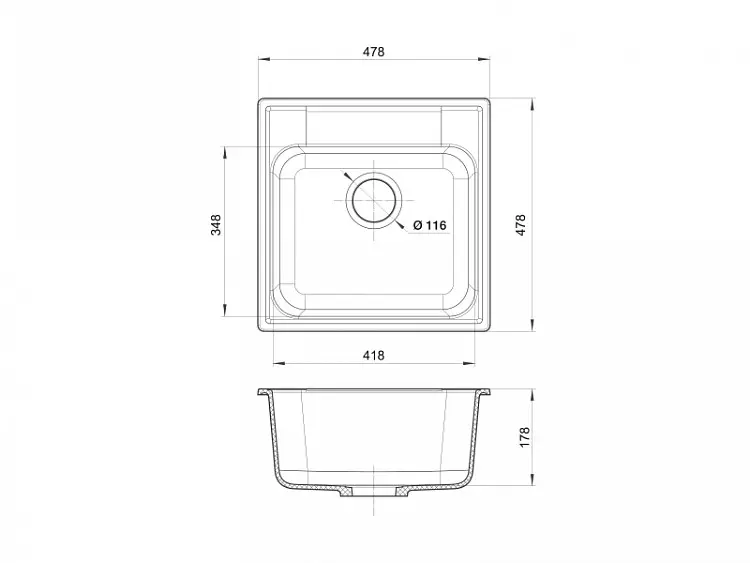Холодильник Samsung RL55TTE1L белый — фото