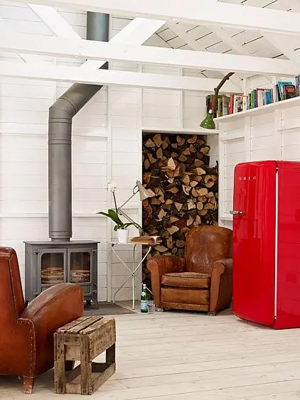 Холодильник SMEG cvb20rr — фото