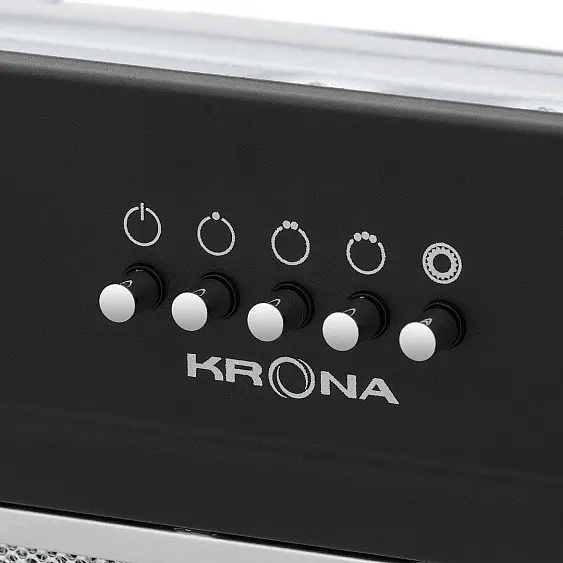 Вытяжка KRONA KATE 600 BLACK PB — фото
