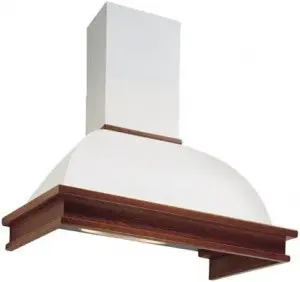 Вытяжка FALMEC RONDO/MALIZIA UNPAINTED G-WHITE 90 (белый гофр.корпус+п-покр