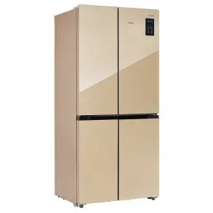 Холодильник TESLER RCD-482I BEIGE GLASS