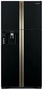 Холодильник  HITACHI r-w662 fpu3x gbk черный