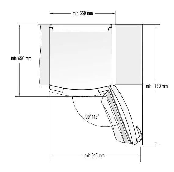 Холодильник GORENJE ORK192CH — фото