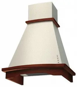 Вытяжка KRONASTEEL DONATA CPB 600 structural ivory PB (Багет в комплект не вход