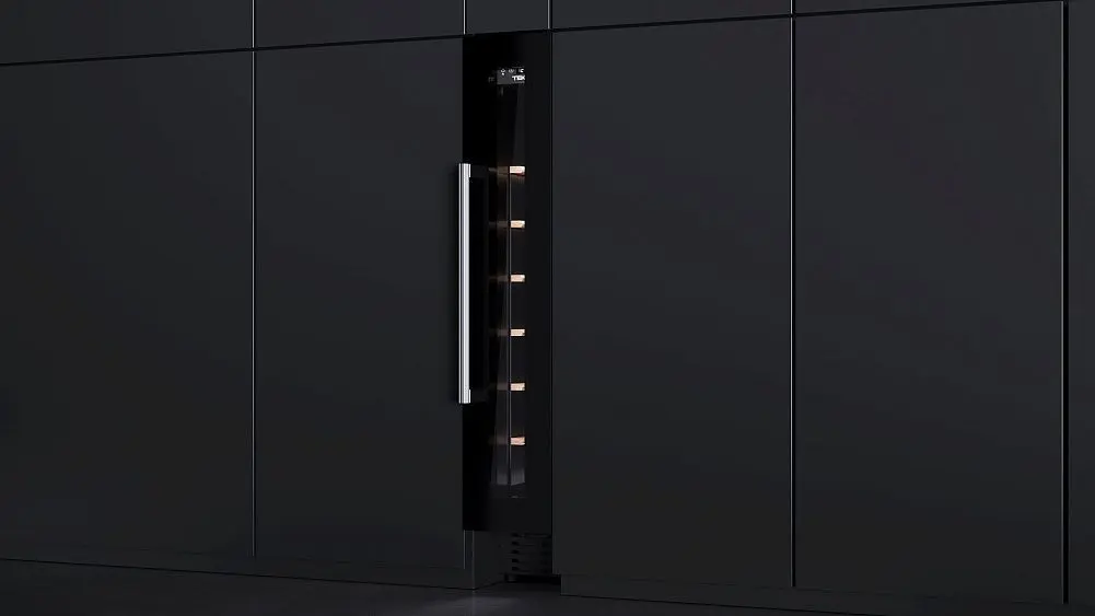 Винный шкаф TEKA RVU 10008 BLACK GLASS (113610003) — фото