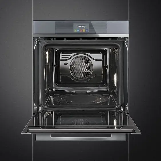 Электрический духовой шкаф Smeg SFP 6104 STS — фото
