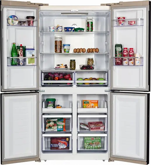 Холодильник HIBERG RFQ-500DX NFGY — фото
