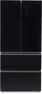Холодильник HYUNDAI CM55043F черное стекло