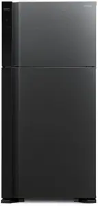 Холодильник HITACHI R-V 662 PU7 BBK чёрный бриллиант
