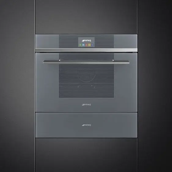 Духовой шкаф электрический компактный SMEG SF4104VCS — фото