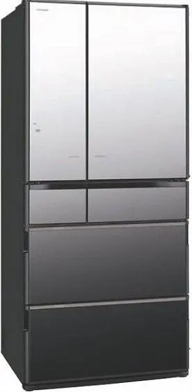 Холодильник HITACHI R-E 6800 XU X Crystal Mirror — фото