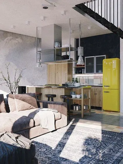 Холодильник SMEG fab32rven1 — фото