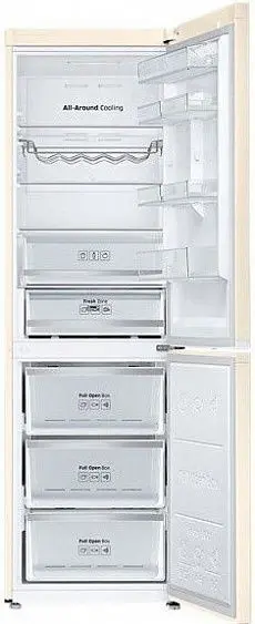 Холодильник Samsung RB38J7830EF бежевый — фото