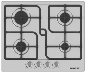 Встраиваемая газовая варочная панель Remenis REM-2155 inox