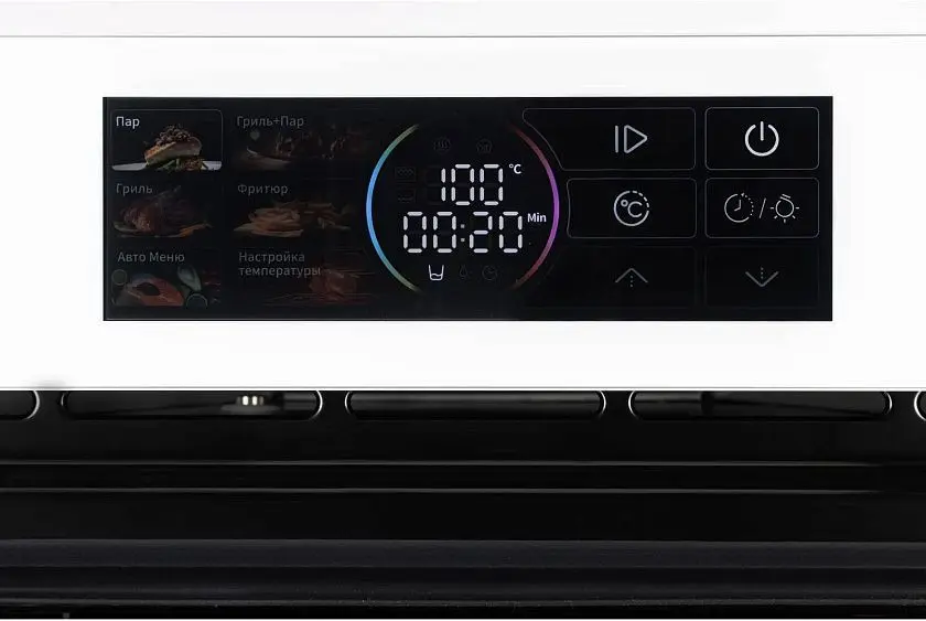 Духовой шкаф HIBERG S-VM 6415 W SMART — фото