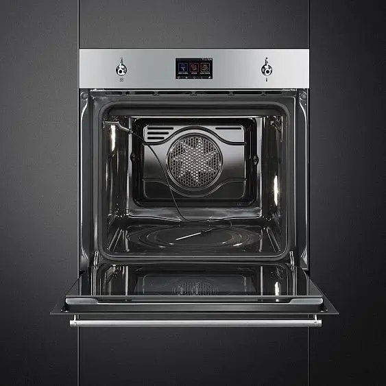 Духовой шкаф SMEG SF6303TPX — фото