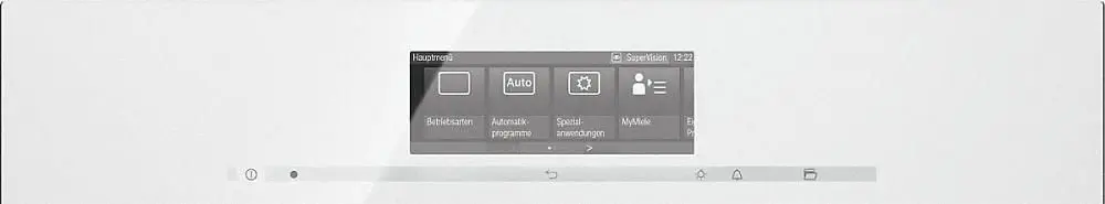 Духовой шкаф MIELE H6800BPX BRWS бриллиантовый белый — фото