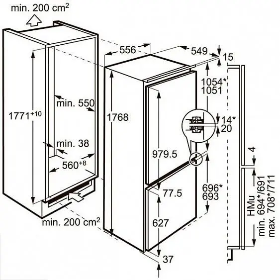 Духовой шкаф SIMFER B6EW56016 — фото