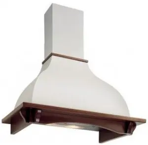 Вытяжка FALMEC IRIS/TULIP WHITE UNPAINTED 90 (пристенная,белый корпус+под п