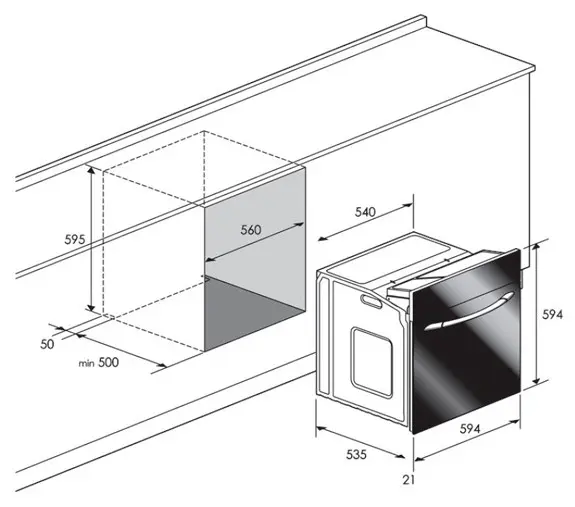 Духовой шкаф CANDY F202/1X — фото