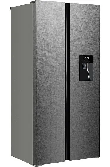 Холодильник HIBERG RFS-484DX NFXq inverter — фото