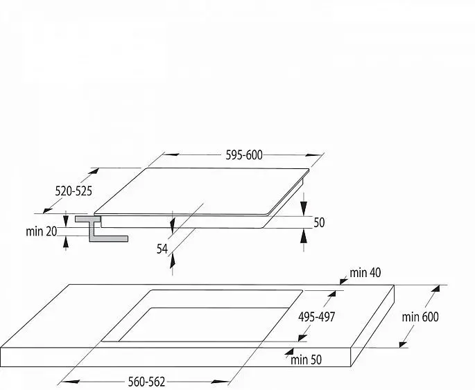 Варочная поверхность Gorenje IT643 BX черный — фото
