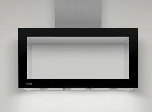 Вытяжка PANDO P-960/100 INOX/BLANCO BRILLO V.1250 ECO SEC