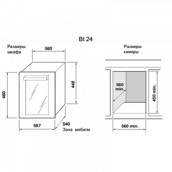 Винный шкаф INDEL B BI24 Home Plus — фото