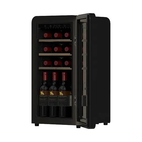 Винный шкаф TESLER CWC-188 BLACK — фото