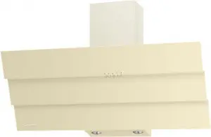 Вытяжка MAUNFELD CASCADA TRIO 90 темно- бежевое стекло/фурнитура хром