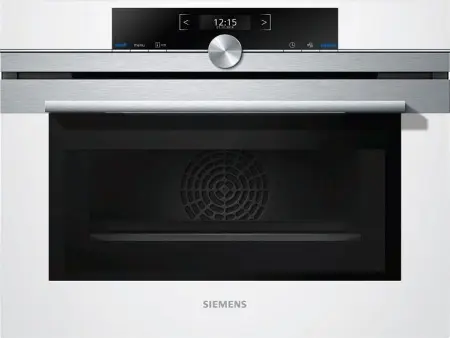 Духовой шкаф SIEMENS CM633GBW1 белый — фото