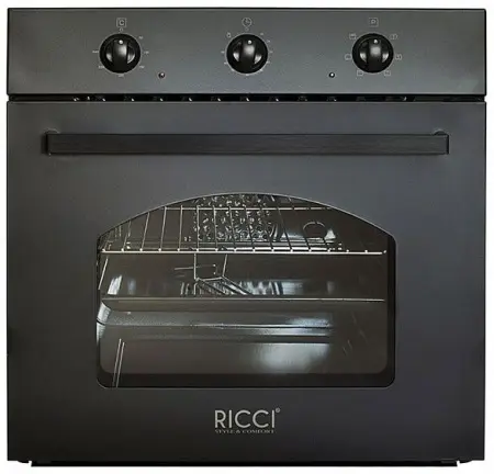 Встраиваемый электрический духовой шкаф RICCI REO-610 BL — фото