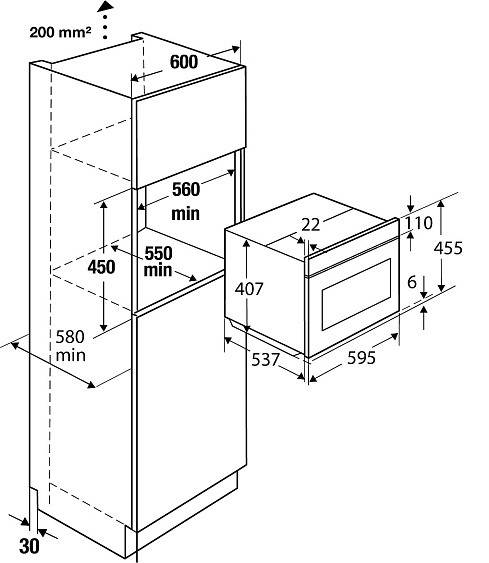 Духовой шкаф KUPPERSBUSCH CBD 6550.0 S