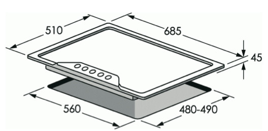 Поверхность KAISER kg 50.700 gzrg