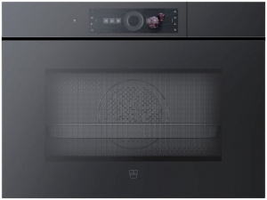 Паровой шкаф V-ZUG CombiSteamer V6000 45M PowerSteam CSM6T-23047 чёрное стекло