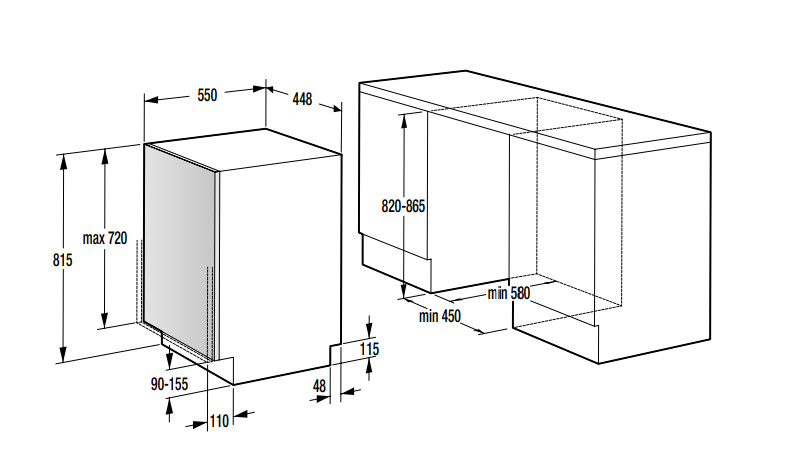 Посудомоечная машина GORENJE GV51011
