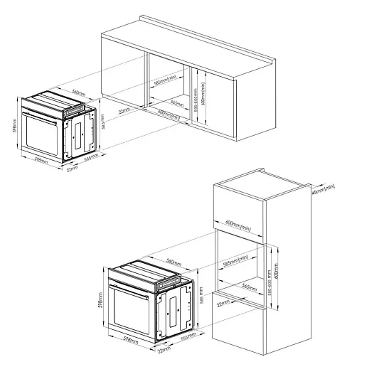 Духовой шкаф KORTING OKB 8731 CPGN