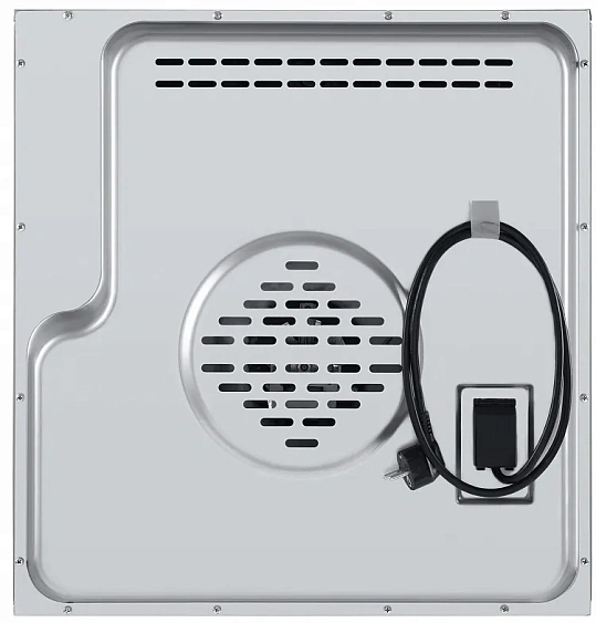 Электрический духовой шкаф MAUNFELD meoc.674s1 (нержавейка+черное стекло)