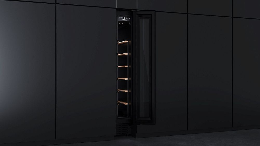 Винный шкаф TEKA RVU 10008 BLACK GLASS (113610003)