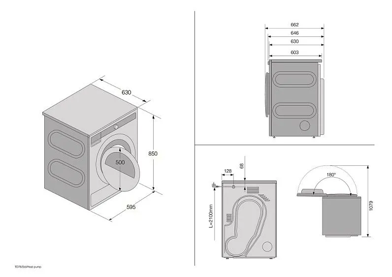 Сушильная машина ASKO T509HRW