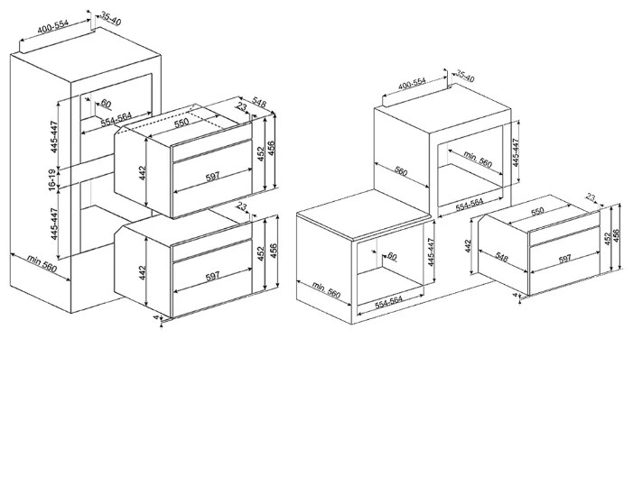 Духовой шкаф Smeg SF 4604 VCNR