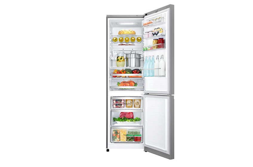 Холодильник LG GB-B940DFQZT серебристый