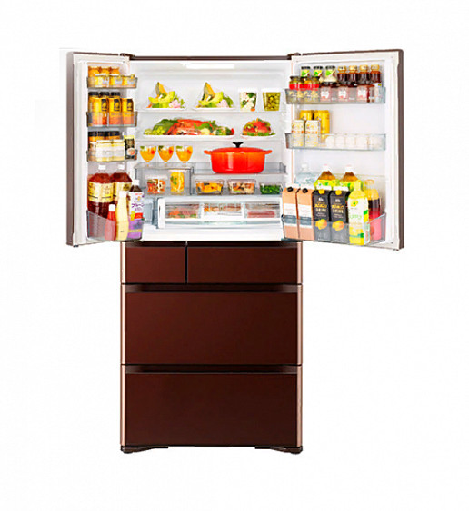 Холодильник  HITACHI R-G 690 GU XT (Crystal Brown)