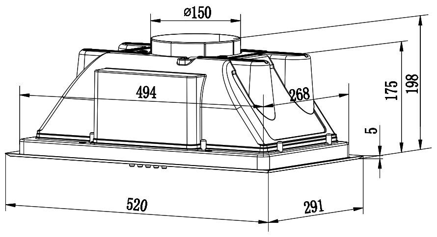 Weissgauff aura 850 bl схема встраивания