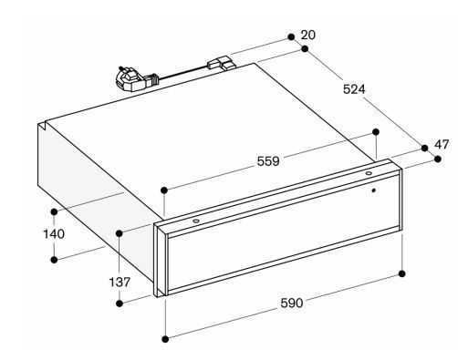 Подогреватель посуды GAGGENAU WS461112