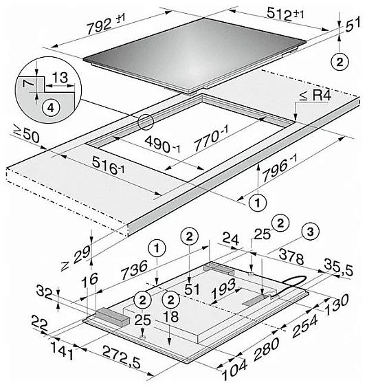 Варочная панель Miele KM 6364-1