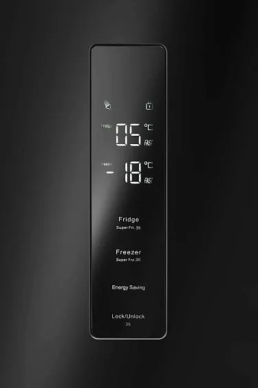 Холодильник MEFERI MFR91BK TOTAL NO FROST SIDE BY SIDE COMFORT