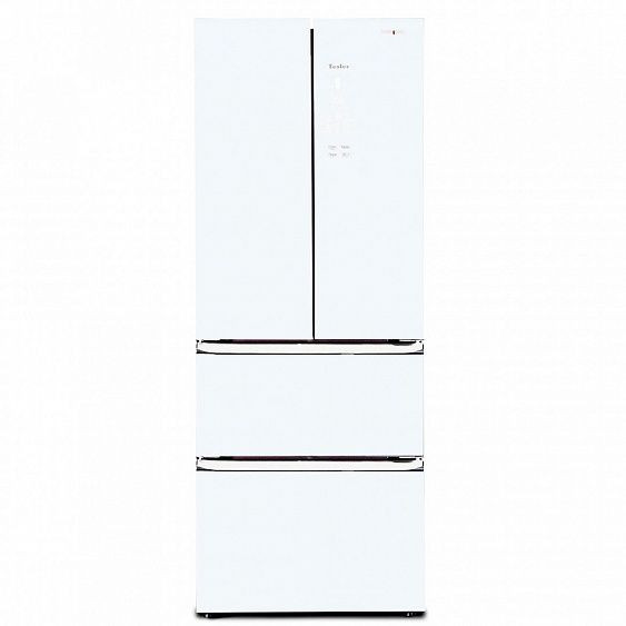 Холодильник TESLER RFD-361I WHITE GLASS