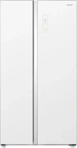 Холодильник WEISSGAUFF WSBS 550 Built-in NoFrost Inverter White Glass